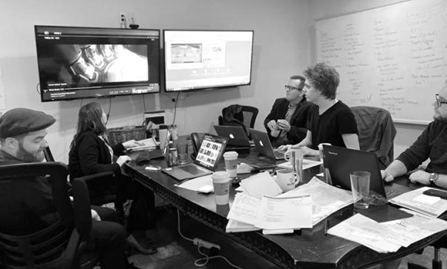 Balance Studios team at work